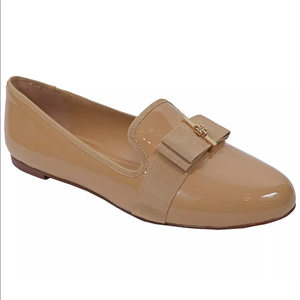 Tory Burch nude loafers